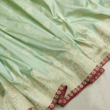 Pure Katan Silk Handwoven Banarasi Saree