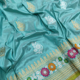 Pure Katan Silk Handwoven Banarasi Saree