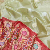 Pure Tissue Silk Handwoven Banarasi Saree