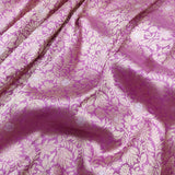 Katan Silk Handwoven Tanchoi Banarasi Saree