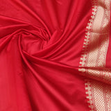 Pink Colour Pure Kora Silk Handwoven Banarasi Saree