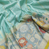 Pure Katan Silk Handwoven Banarasi Saree