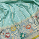 Pure Katan Silk Handwoven Banarasi Saree