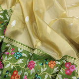 Pure Tissue Silk Handwoven Banarasi Saree