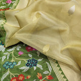 Pure Tissue Silk Handwoven Banarasi Saree