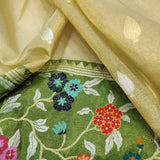 Pure Tissue Silk Handwoven Banarasi Saree