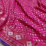 Pure Cotton Silk Handwoven Banarasi Saree