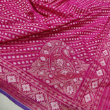 Pure Cotton Silk Handwoven Banarasi Saree