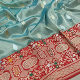 Pure Tissue Silk Handwoven Banarasi Saree