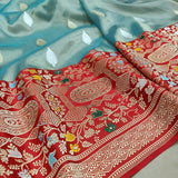 Pure Tissue Silk Handwoven Banarasi Saree