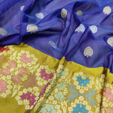 Pure Kora Silk Handwoven Banarasi Saree