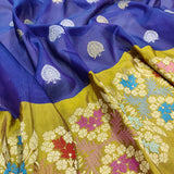 Pure Kora Silk Handwoven Banarasi Saree