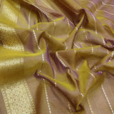 Pure Kora Silk Handwoven Banarasi Saree