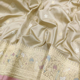 Pure Katan Silk Handwoven Banarasi Saree