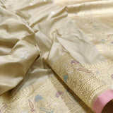 Pure Katan Silk Handwoven Banarasi Saree