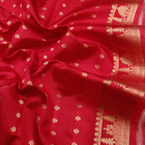 Pure Kora Silk Handwoven Banarasi Saree