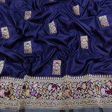 Pure Katan Silk Handwoven Banarasi Saree