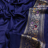 Pure Katan Silk Handwoven Banarasi Saree