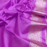 Pure Kora Silk Handwoven Banarasi Saree