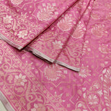 Katan silk ektara jamdani Banarasi saree.