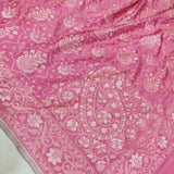 Katan silk ektara jamdani Banarasi saree.