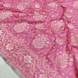 Katan silk ektara jamdani Banarasi saree.