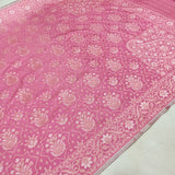 Katan silk ektara jamdani Banarasi saree.