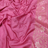 Katan silk ektara jamdani Banarasi saree.