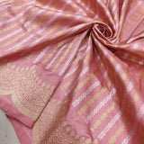 Pastel Color Pure Katan Silk Handwoven Banarasi Saree