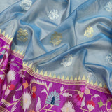 Pure Tissue Silk Handwoven Banarasi Saree