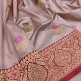 Pure Katan Silk Handwoven Banarasi Saree