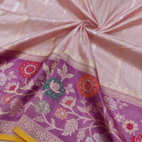 Pure Katan Silk Handwoven Banarasi Saree