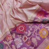 Pure Katan Silk Handwoven Banarasi Saree