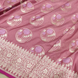 Pure Katan Silk Handwoven Banarasi Saree