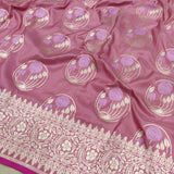 Pure Katan Silk Handwoven Banarasi Saree