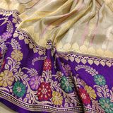 Pure Tissue Silk Handwoven Banarasi Saree