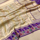 Pure Tissue Silk Handwoven Banarasi Saree