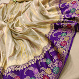 Pure Tissue Silk Handwoven Banarasi Saree