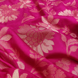 Pure Katan silk ektara jamdani Banarasi saree.