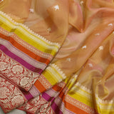 Pure Kora Silk Handwoven Banarasi Saree