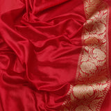 Pure Kora Silk Handwoven Banarasi Saree