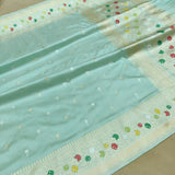 Pure Katan Silk Handwoven Banarasi Saree