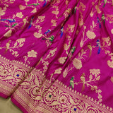 Pure Katan Silk Handwoven Banarasi Saree