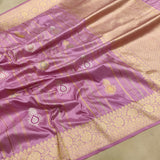 Pure Katan Silk Handwoven Banarasi Saree