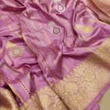 Pure Katan Silk Handwoven Banarasi Saree