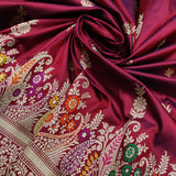 Pure Katan Silk Handwoven Banarasi Saree