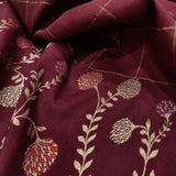 Brown Colour Pure Katan Silk Handwoven Banarasi Saree