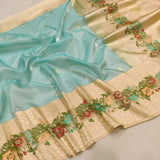 Pure Tissue Silk Handwoven Banarasi Saree