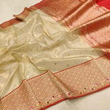 Pure Tissue Silk Handwoven Banarasi Saree