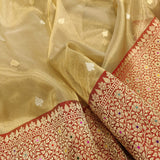 Pure Tissue Silk Handwoven Banarasi Saree